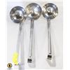 Image 1 : THREE 8 OZ LADLES