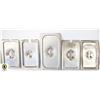 Image 1 : 5 ASSORTED CHAFING PAN LIDS