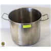 Image 1 : 1 LARGE STAINLESS STOCK POT