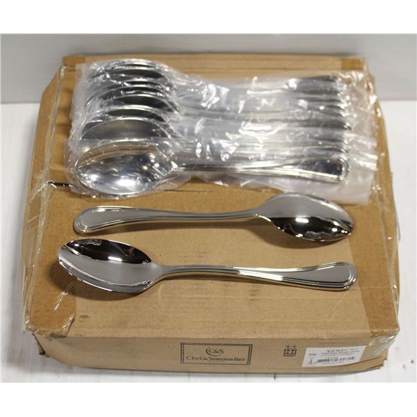 36 NEW CHEF & SOMMELIER VENDI DINNER SPOONS