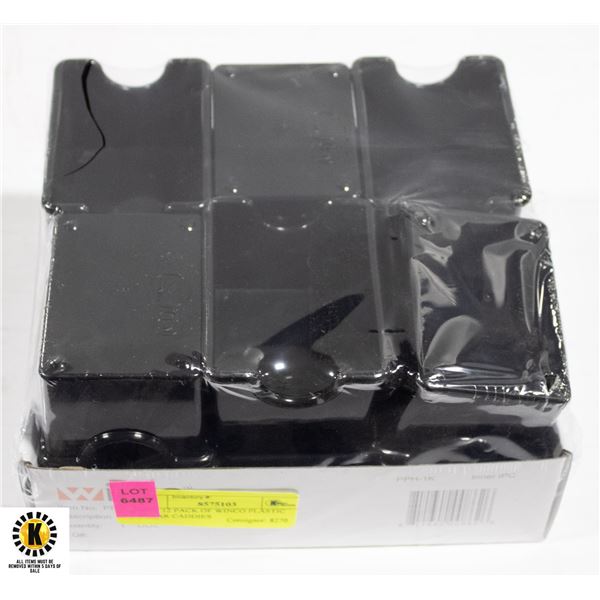 NEW 12 PACK OF WINCO PLASTIC SUGAR CADDIES