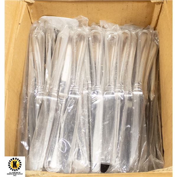 BOX OF ROYAL DALTON REGAL PEARL DESSERT KNIVES