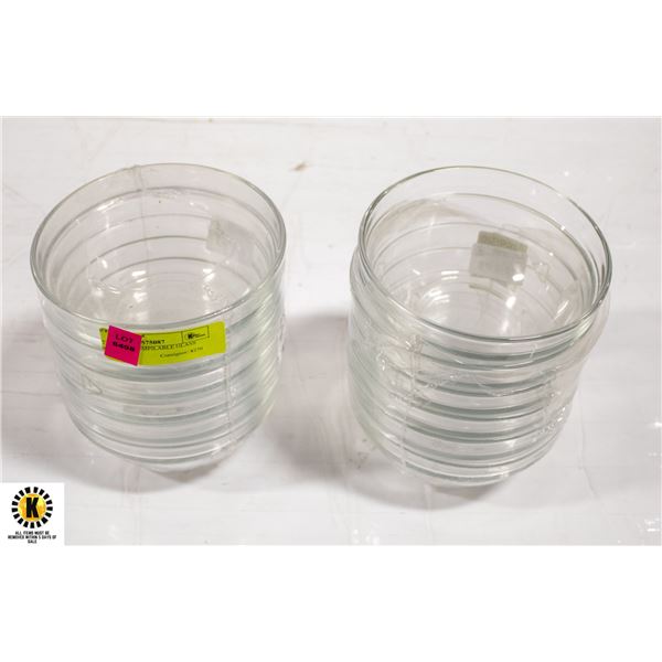 13 ARCOROC 21OZ EMPILABLE GLASS BOWLS