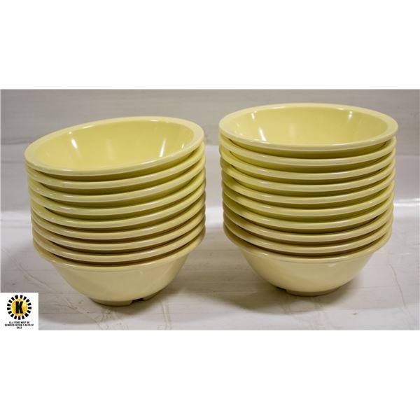 22  12 OZ MELAMINE SOUP BOWLS