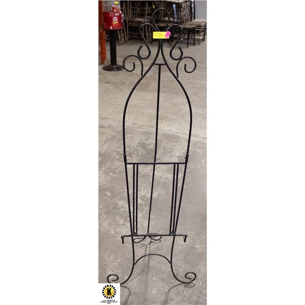 METAL SIGN STAND