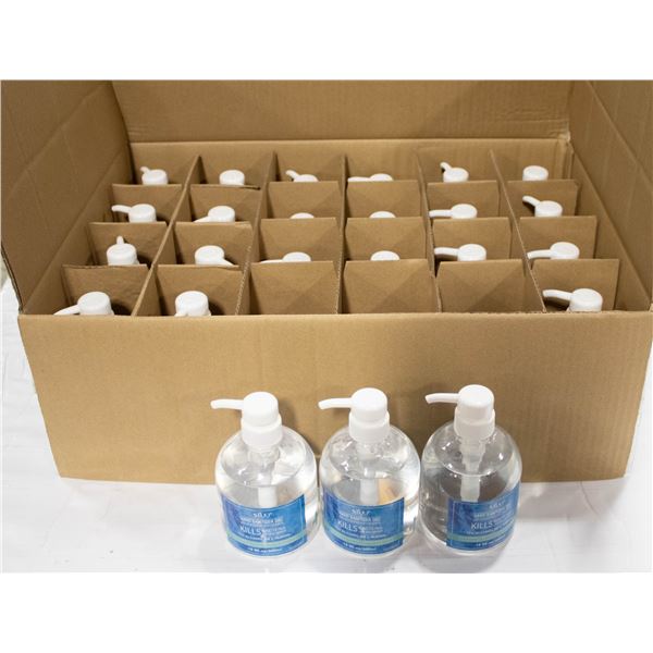 BOX OF 24 SILU HAND SANITIZER GEL