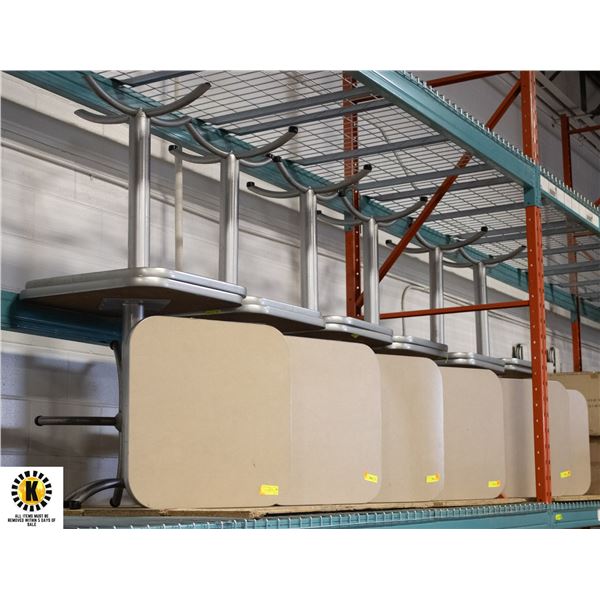 LOT OF APPROX 18 TWO TOP SQUARE TABLES