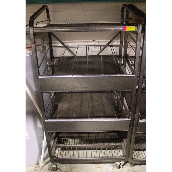 4-TIER STORE DISPLAY SHELF 28.5" X 24" X 57.5"