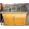 Image 1 : VANITY W/ S/S KITCHEN SINK & TAP