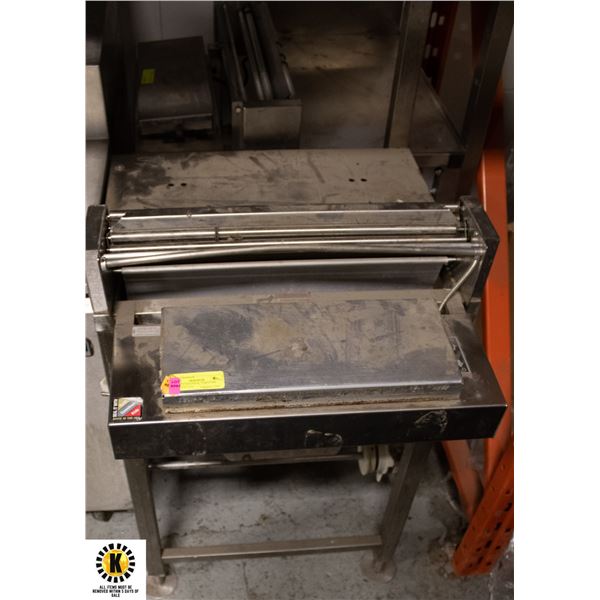 LOT OF 2 HEATSEAL TABLE SMI 31"W 34"D 55"H