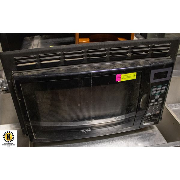 WHIRLPOOL MICROWAVE OVEN