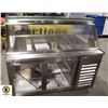 Image 2 : GLASS FRONT HOT FOOD SERVER / DISPLAY CASE