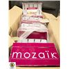 Image 1 : BOX OF MOZAIK CHAMPANGE FLUTES W/ SILVER STEM