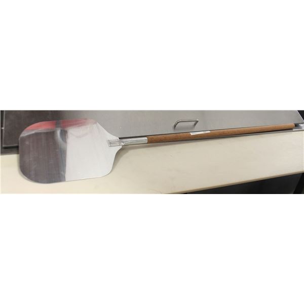 NEW ALUMINUM 12" X 14" PIZZA PEEL, 54" OVERALL