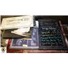 Image 1 : LOT OF ASSORTED SIZE PAINTINGS AND CAFE MENU