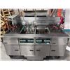 Image 3 : PITCO NATURAL GAS FRIALATOR DEEP FRYER FRY BASKETS