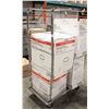 Image 1 : CHROME 4 WHEEL WAREHOUSE CART