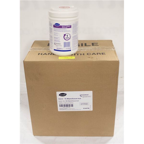 CASE OF DIVERSEY OXIVIR WIPES