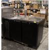 Image 1 : CONTINENTAL 2 DOOR REFRGIERATED BACK BAR CABINET