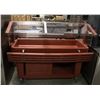 Image 1 : 6' CAMBRO SALAD BAR W/ SNEEZE GUARD & SIDE RAILS