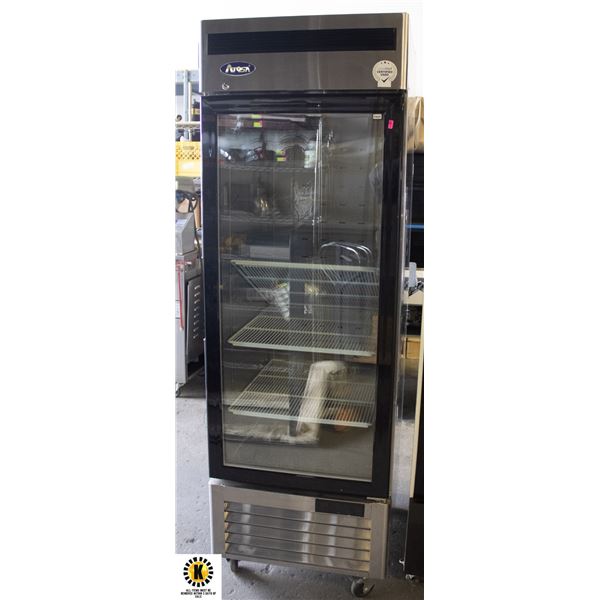 ATOSA SINGLE GLASS DOOR REACH IN FREEZER