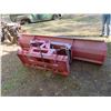 Image 2 : 8ft Blade Skidsteer Attach with Hydraulic Angle - Used Very Little 