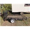 Image 2 : Landscapers Bumper Hitch Trailer with Tailgate Ramp 8ft x 5ft 12'' 