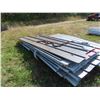 Image 2 : Sheet Metal Siding Panels in Various Colours 8ft-10ft 
