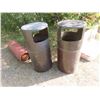 Image 1 : 2 Garbage Cans 36'' x 16'' 