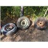 Image 1 : 1959 Pontiac and 1958 Ford Rim and Tire