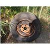 Image 2 : 1959 Pontiac and 1958 Ford Rim and Tire