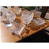 Image 2 : 10pcs of Crystal : Covered Candy Dish , Vases , Footed Bowls & More 