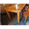 Image 2 : Pine Table 78'' x 36'' x 31'' H with 6 Chairs 