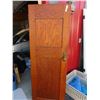 Image 1 : Vintage Oak 2 Panel Door 28'' x 77'' 