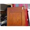 Image 2 : Vintage Oak 2 Panel Door 28'' x 77'' 