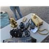 Image 1 : Brass Horse , Phone , Uniden Walkie Talkie with Charger 
