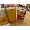 Image 2 : 5 Shell Quart Cans - 3 with Product