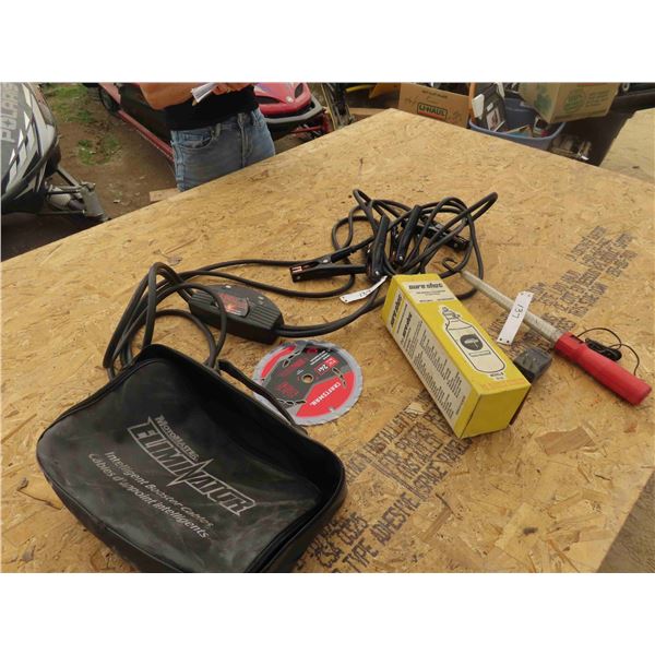 Motomaster Eliminator Booster Cables, New Craftsman 7 1/4'' Circular