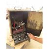 Image 1 : Waterbury Hall Valve Seat Grinder with Metal Cabinet, Hall Toledo Pilot ,