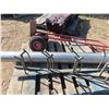 Image 3 : (3) Hanging Racks , Shop Dolly , Steel Pipe 6'' x 67'' Long