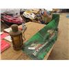 Image 1 : Roll of Moosehead Banner, Hanging Brass Light Fixture 