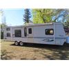 Image 1 : Eagle by Jayco 27ft Bumper Hitch Tandem Trailer with 17ft Awning, Rooftop Air,