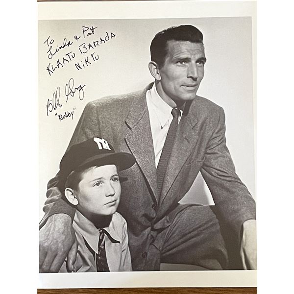 The Day the Earth Stood Still Billy Gray signed photo