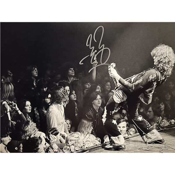 Led Zeppelin Jimmy Page signed photo