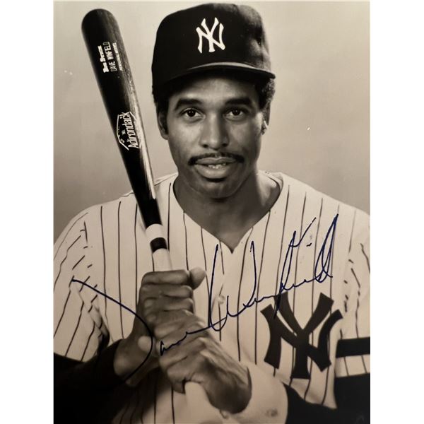NY Yankee Dave Winfield signed photo