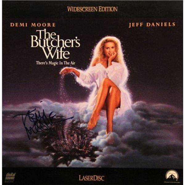 Demi Moore signed LaserDisc