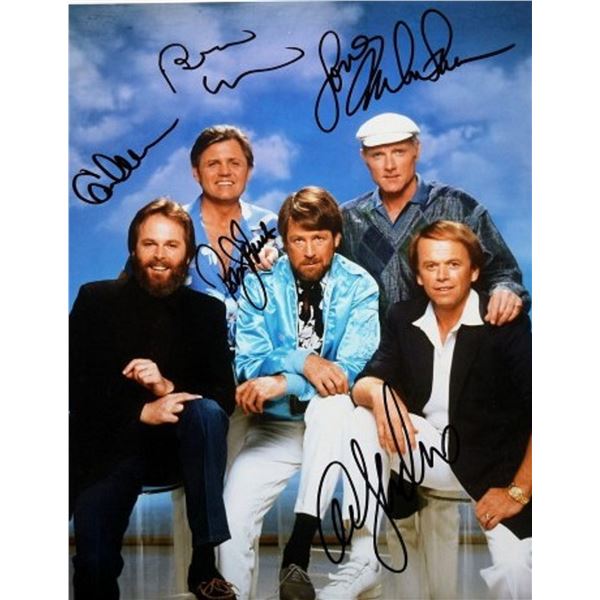 The Beach Boys signed photo