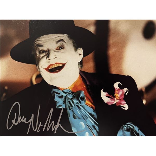 Batman Jack Nicholson signed photo