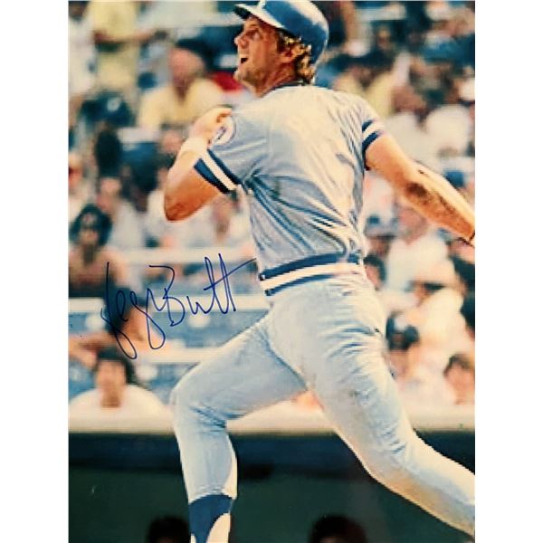George Brett signed photo