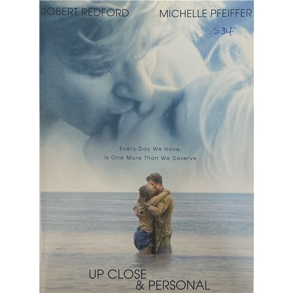 Up Close & Personal movie press book